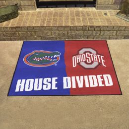 Florida-Ohio State House Divided Mat - 34 x 45
