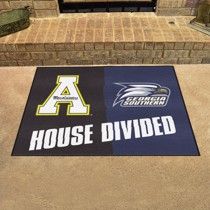 Appalachian State - Georgia Southern House Divided Mat - 34 x 45