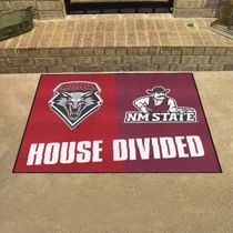 New Mexico - New Mexico State House Divided Mat - 34 x 45
