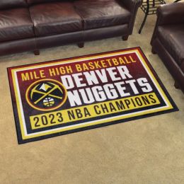 Denver Nuggets 2023 Finals Area Rug - 4' x 6'