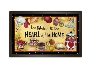 Indoor & Outdoor MatMates Insert Doormat - Heart of the Home