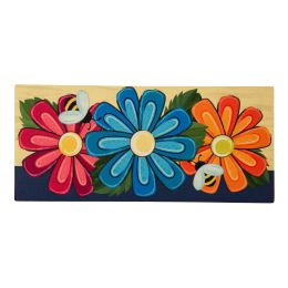 Spring Floral Sassafras Mat - 10 x 22 Insert Doormat