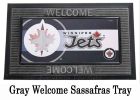 Winnipeg Jets Sassafras Mat - 10 x 22 Insert Doormat