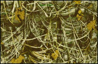 Max 4 Realtree Leaves & Branches Camouflage Nylon Area Rug