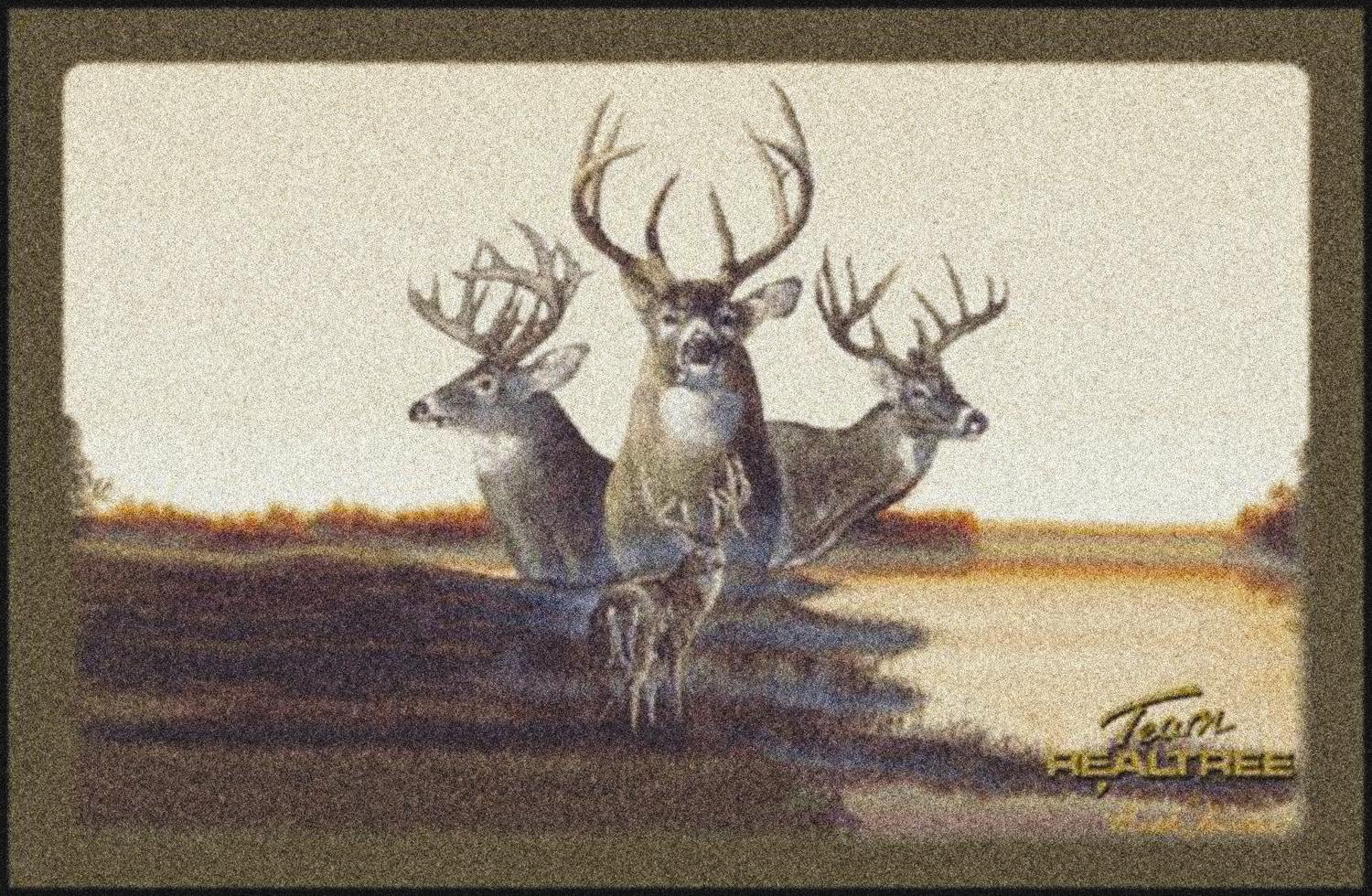Deer Fall Scenic Camouflage Nylon Area Rug Realtree Deer Fall Scenic Camouflage Nylon Area Rug