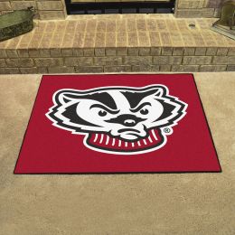 Wisconsin Badger All Star  Eco Friendly Doormat