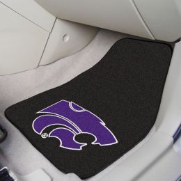 Kansas State Wildcats 2pc Carpet Car Mat Set