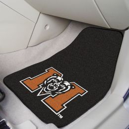 Mercer University Licensed  2pc Printed Carpet Car Mat Set