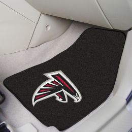 Atlanta Falcons 2pc Carpet Car Mat Set â€“ 17 x 27