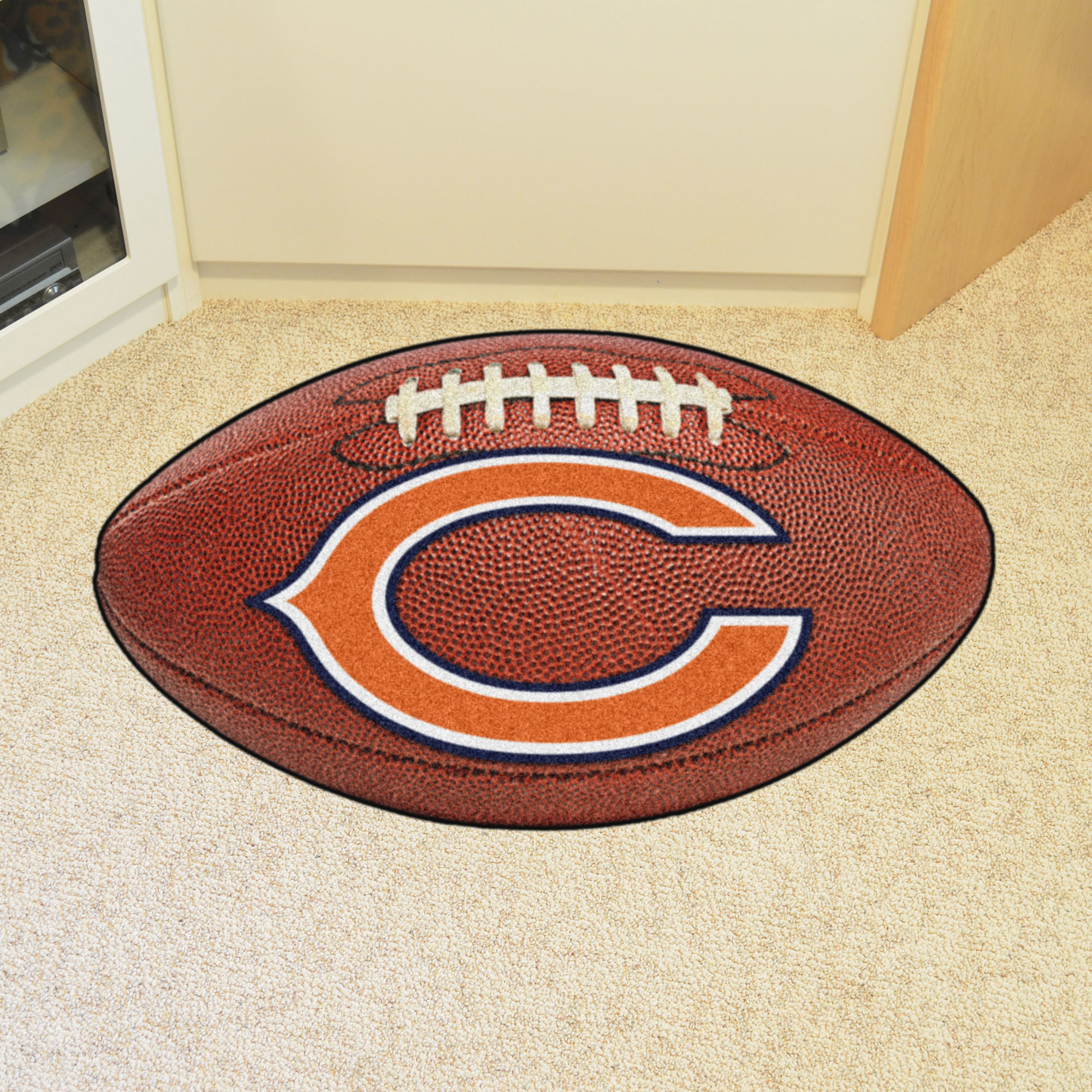 Chicago Bears Ball Shaped Area Rugs