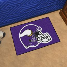 Minnesota Vikings Starter Doormat â€“ 19 x 30
