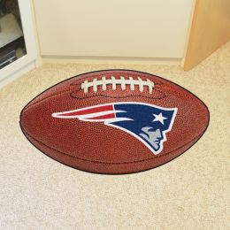 New England Patriots Ball Shaped Area Rugs