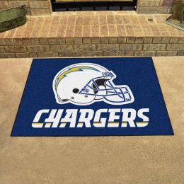 Los Angeles Chargers All Star Mat â€“ 34 x 44.5