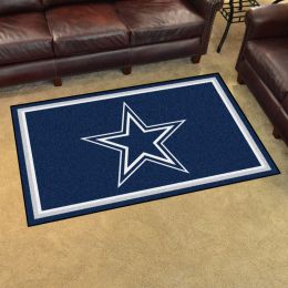 Dallas Cowboys Area Rug - Nylon 4â€™ x 6â€™