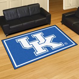 University of Kentucky UK Logo Area Rug - Nylon 5' x 8'