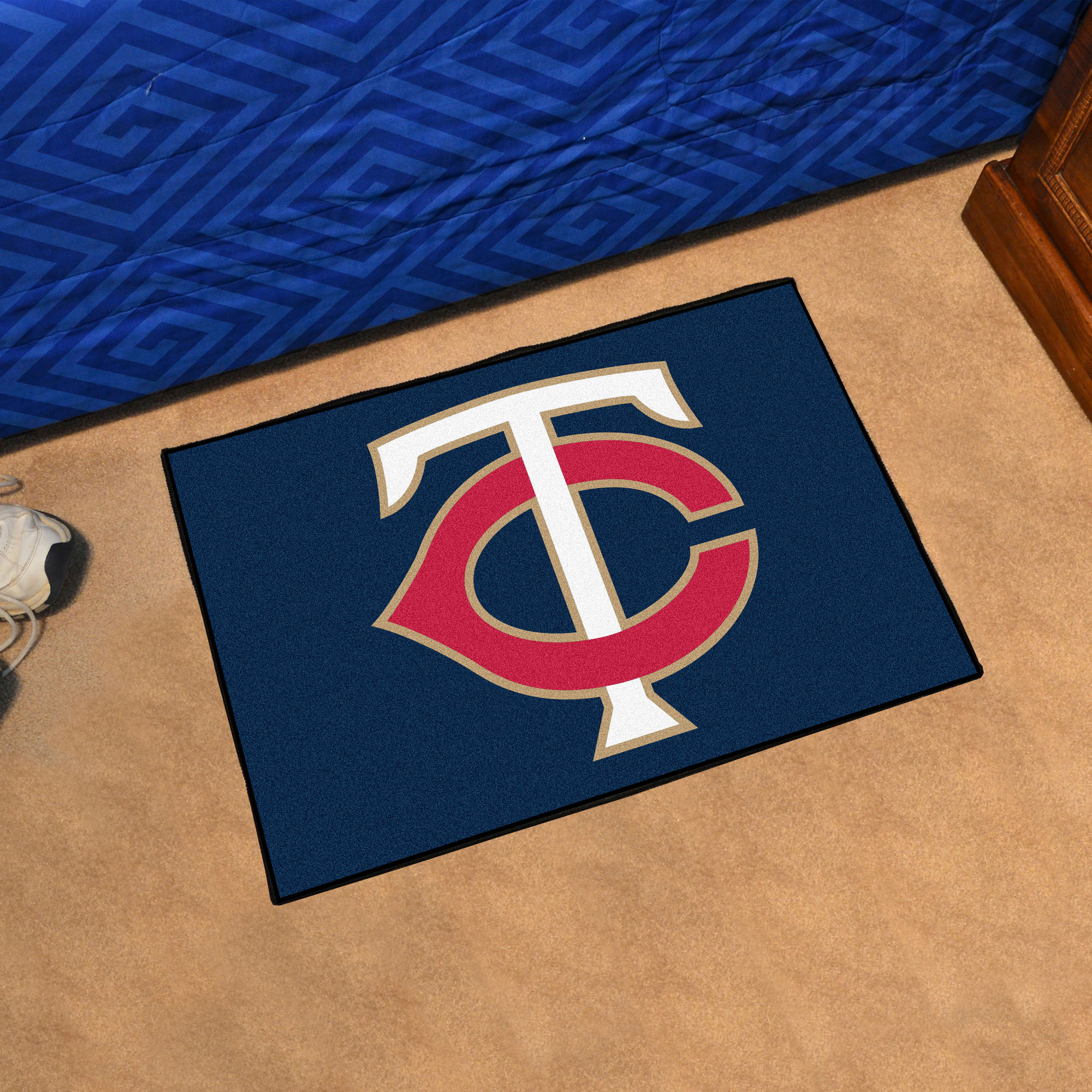 Minnesota Twins Starter Doormat â€“ 19 x 30