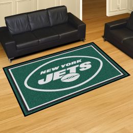 New York Jets Area Rug â€“ Nylon 5â€™ x 8â€™