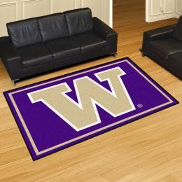 University of Washington Area rug â€“ Nylon 5â€™ x 8â€™