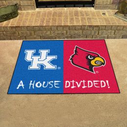 Kentucky-Louisville  Area Rug - 34" x 44" House Divided Mat