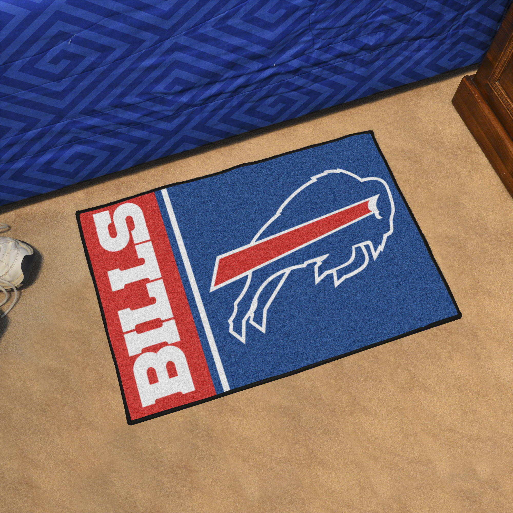 Buffalo Bills Uniform Inspired Doormat â€“ 19 x 30