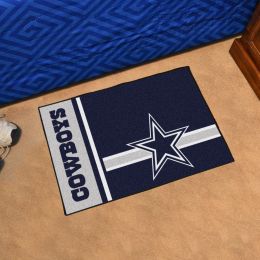 Cowboys Uniform Inspired Starter Doormat - 19 x 30