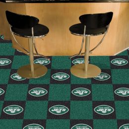 Jets Team Carpet Tiles - 45 sq ft
