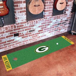 Packers Putting Green Mat â€“ 18 x 72