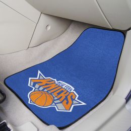 New York Knicks 2-pc Carpet Car Mat Set