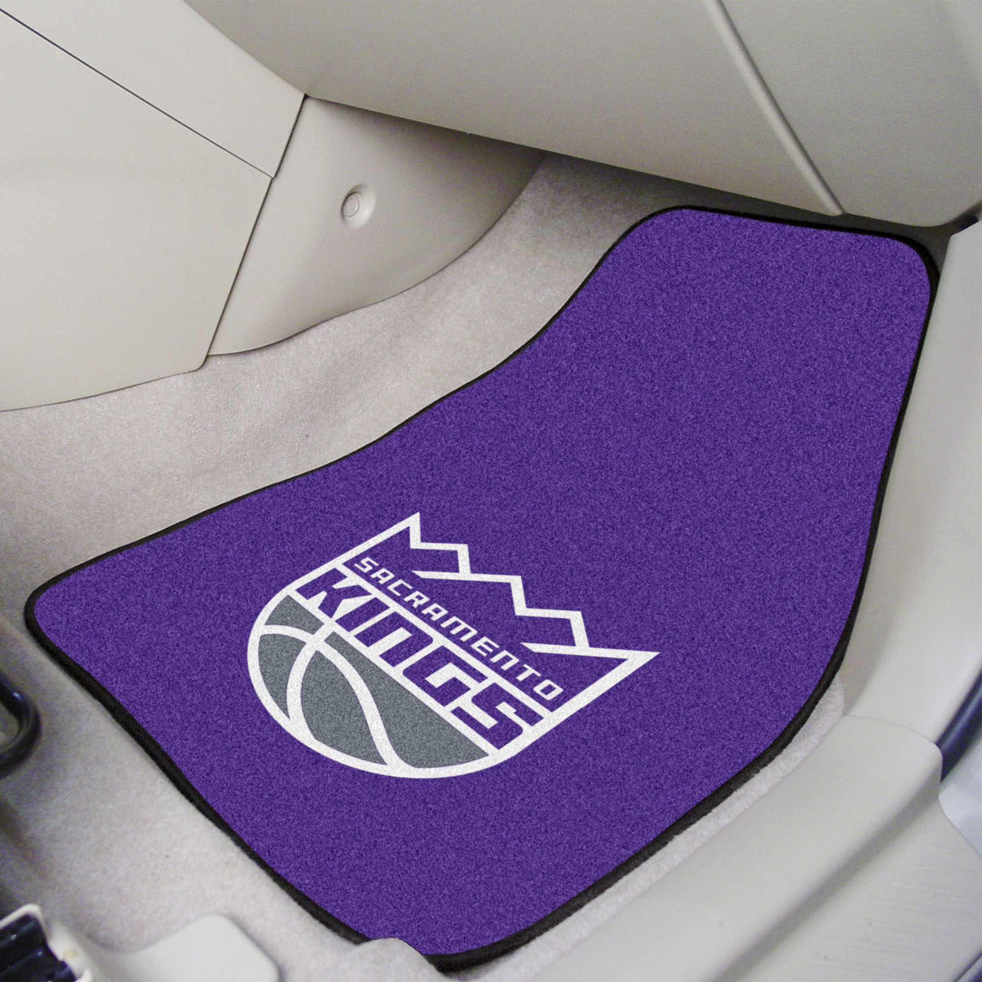 Sacramento Kings 2pc Carpet Floor Mat Set - Logo