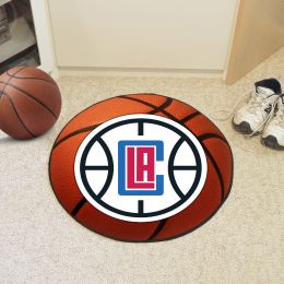 Los Angeles Clippers Ball Shaped Area Rug