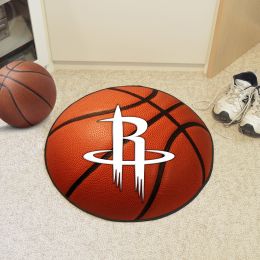 Houston Rockets Ball Shaped Area Rug