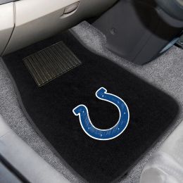 Indianapolis Colts Embroidered Car Mat Set â€“ Carpet
