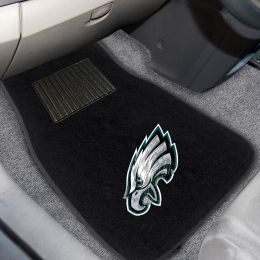 Philadelphia Eagles Embroidered Car Mat Set â€“ Carpet
