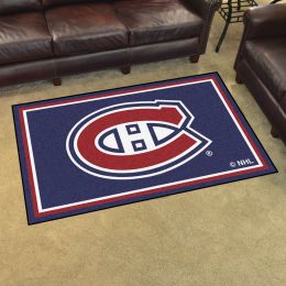 Montreal Canadiens Area Rug - 4â€™ x 6â€™ Nylon