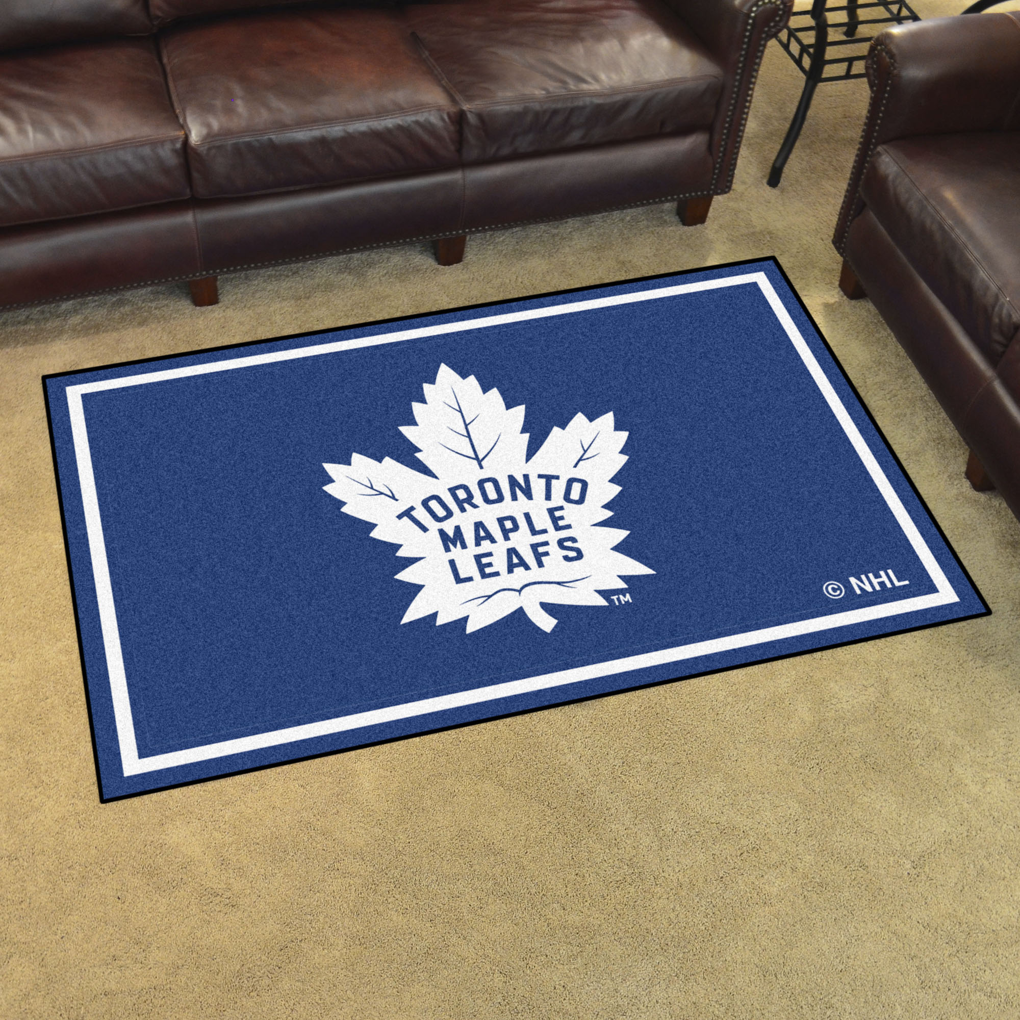Toronto Maple Leafs Area Rug - 4â€™ x 6â€™ Nylon
