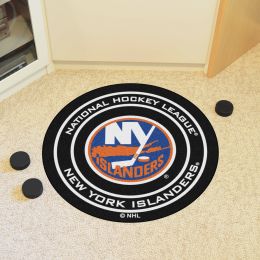 New York Islanders Hockey Puck Shaped Area Rug - 27"