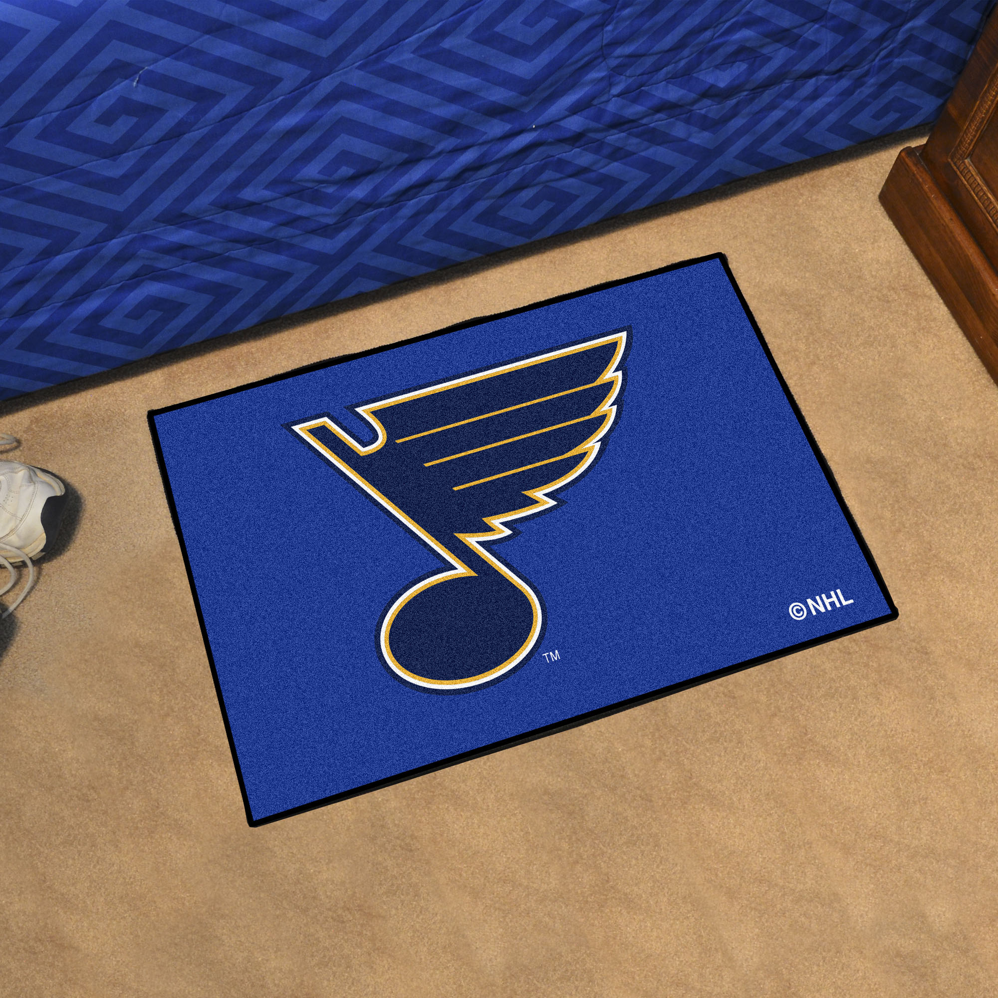 St Louis Blues Starter Doormat - 19 x 30