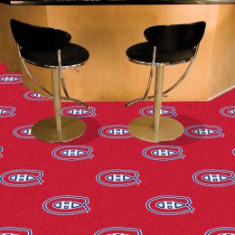 Montreal Canadiens Team Carpet Tiles - 45 sq ft