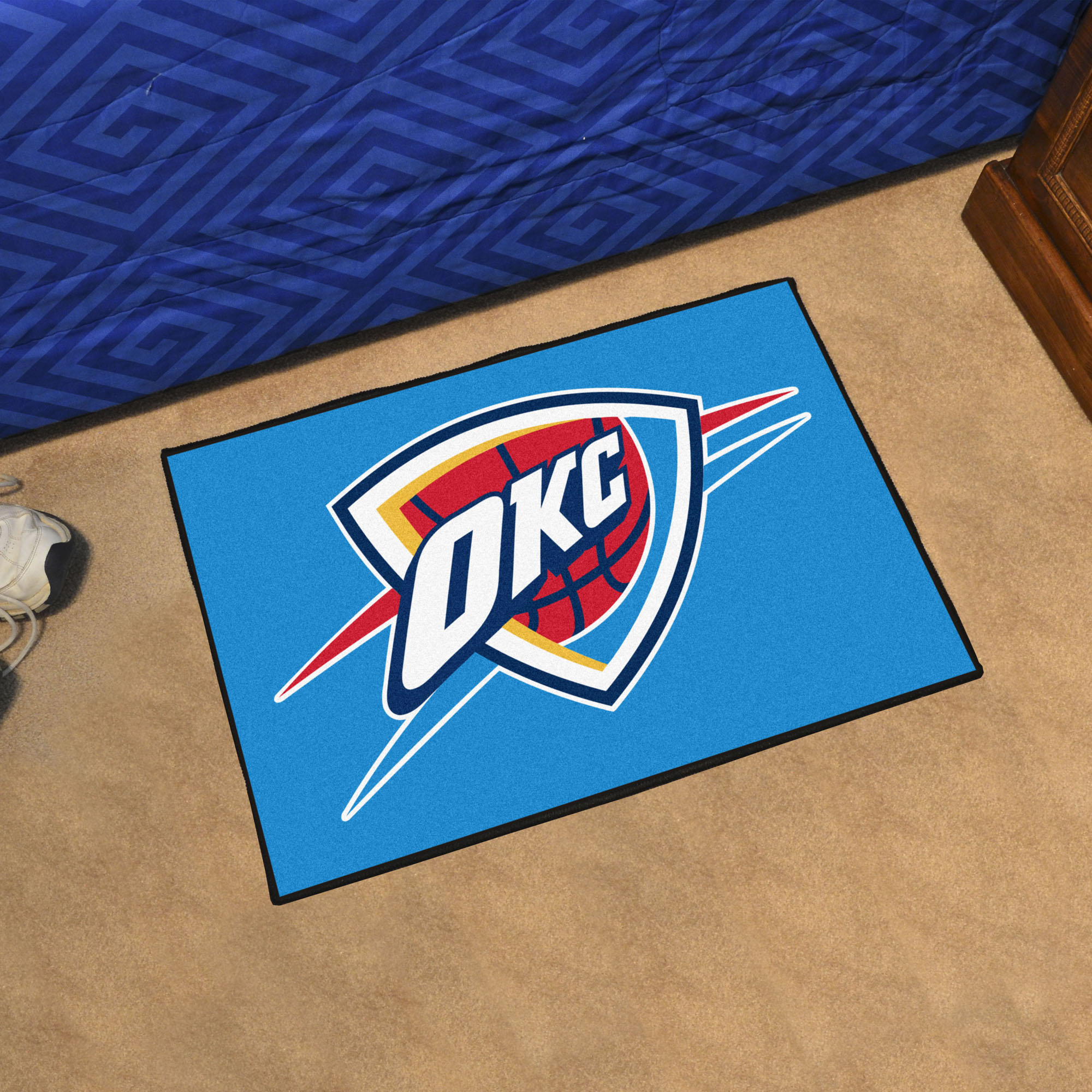 Oklahoma City Thunder Starter Doormat - 19x30