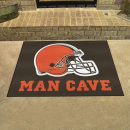 Browns Man Cave All Star Mat â€“ 34 x 44.5