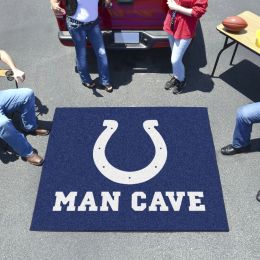 Colts Man Cave Tailgater Mat â€“ 60 x 72