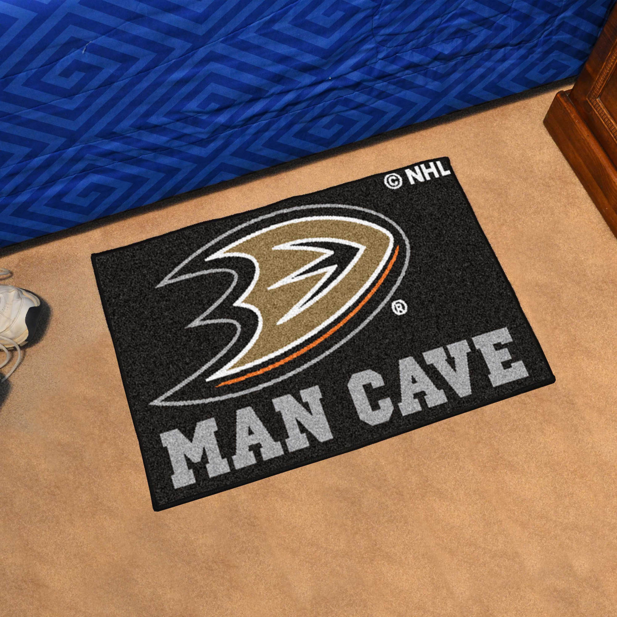 Ducks Man Cave Starter Mat - 19â€ x 30â€