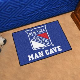 Rangers Man Cave Starter Mat - 19â€ x 30â€