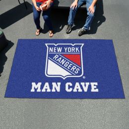 New York Rangers Man Cave Ulti-Mat - Nylon 60" x 96"