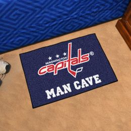 Capitals Man Cave Starter Mat - 19â€ x 30â€