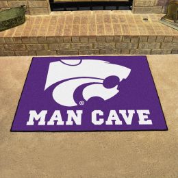 Kansas State Univ. Wildcats All Star Man Cave Mat Floor Mat