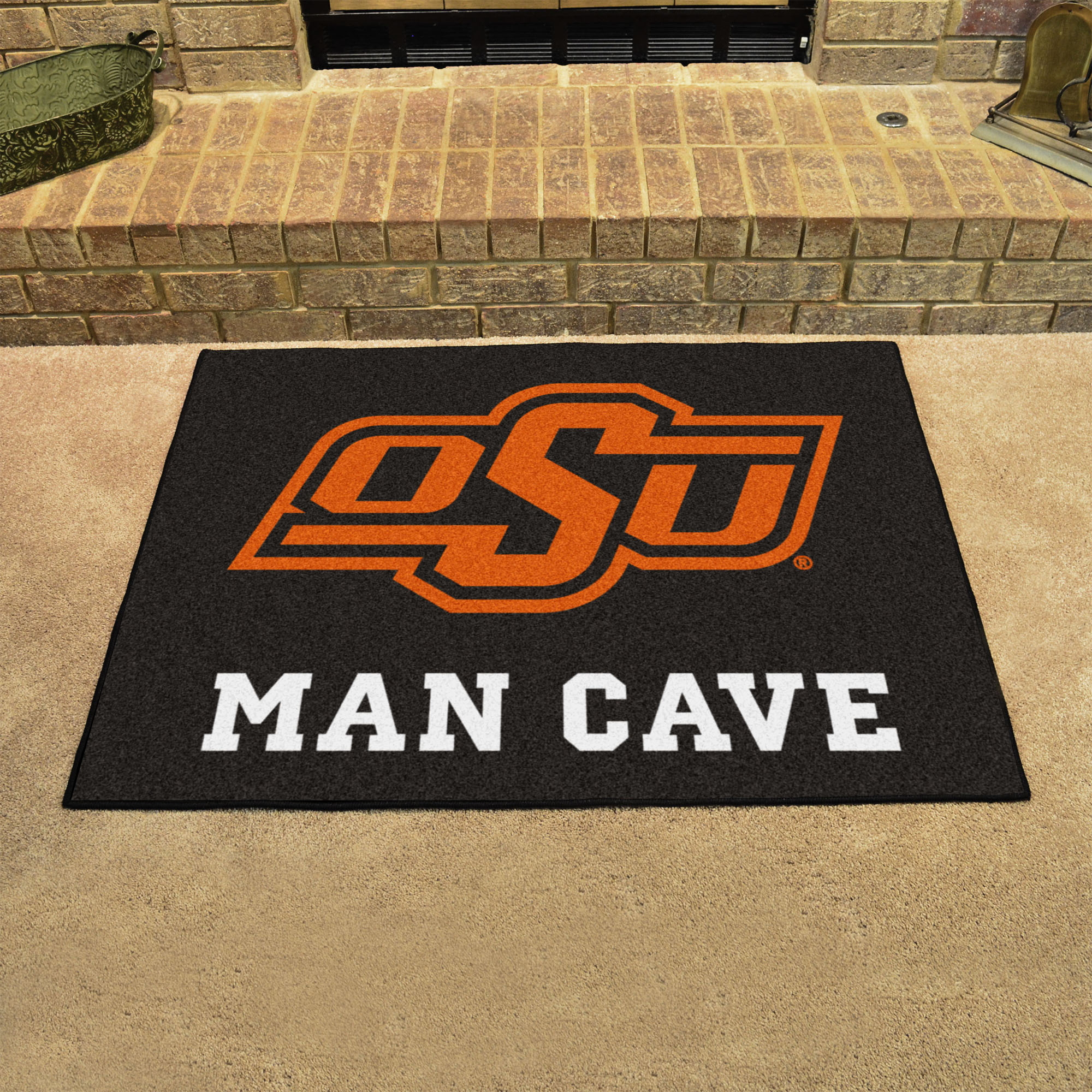 OSU Man Cave All Star Mat â€“ 34 x 44.5