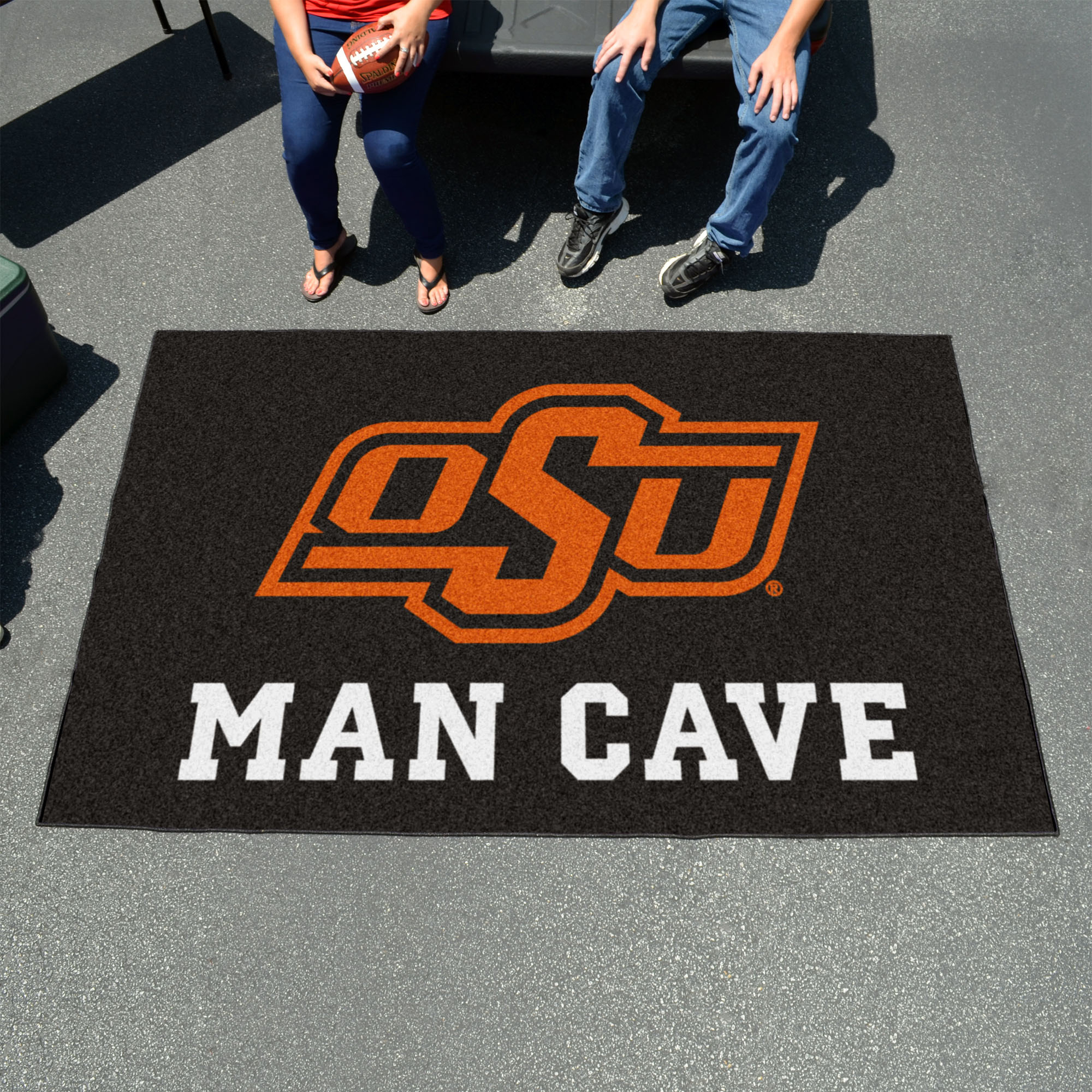 OSU Man Cave Ulti-Mat - Nylon 60 x 96