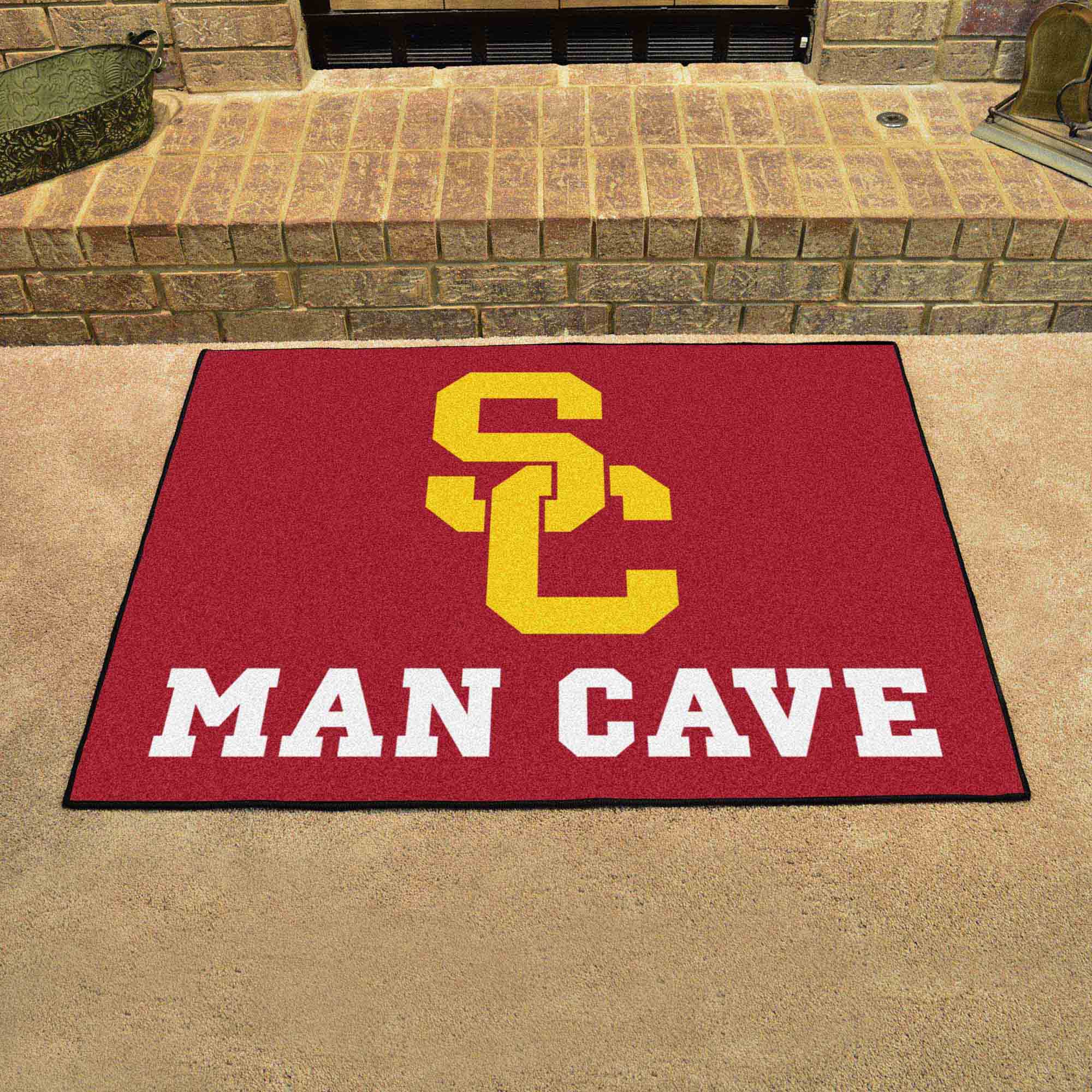 USC Trojans Man Cave All Star Mat â€“ 34 x 44.5