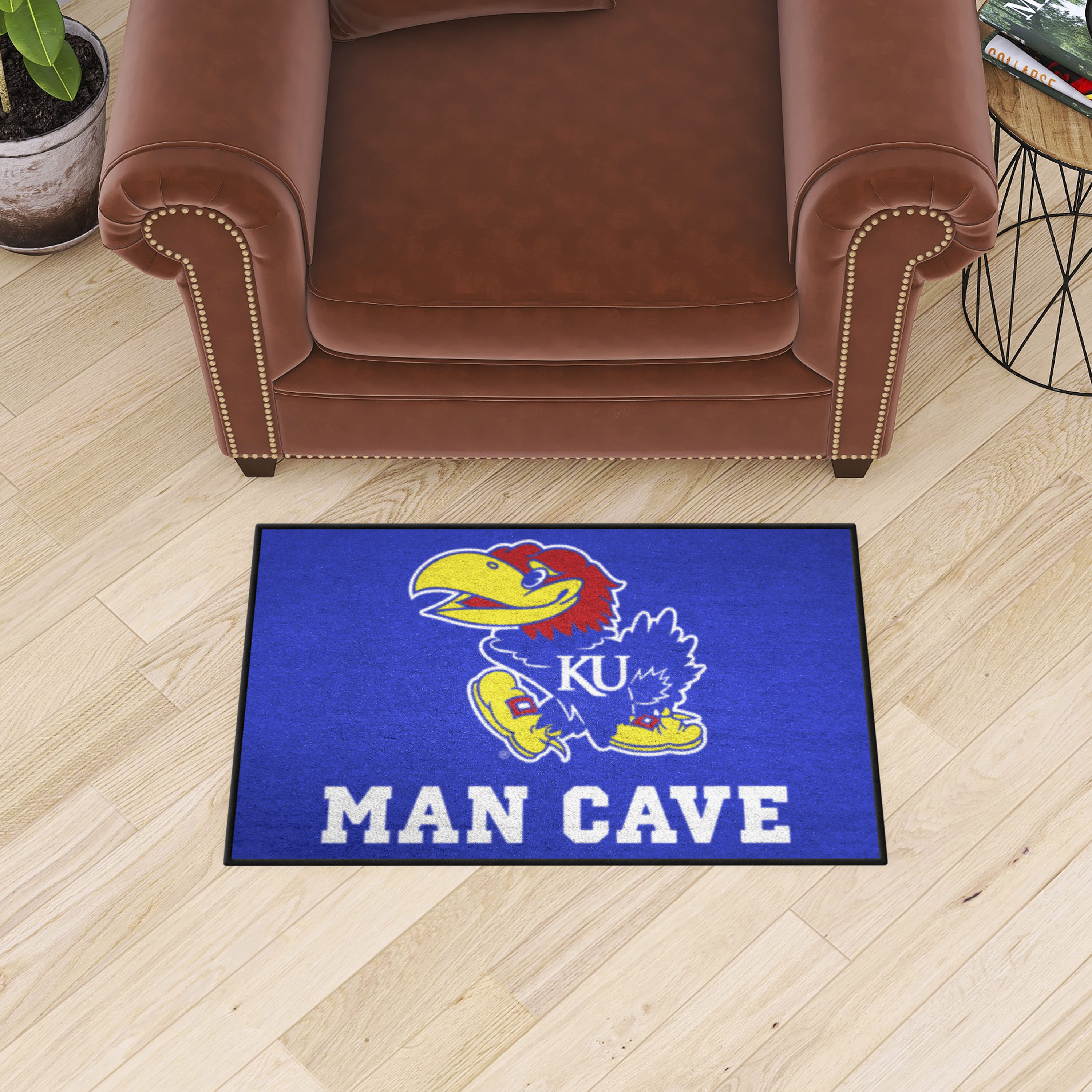 Univ. Of Kansas Jayhawks Starter Man Cave Mat Floor Mat